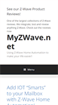 Mobile Screenshot of myzwave.net