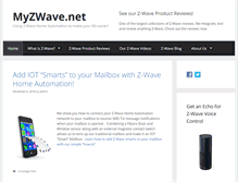 Tablet Screenshot of myzwave.net